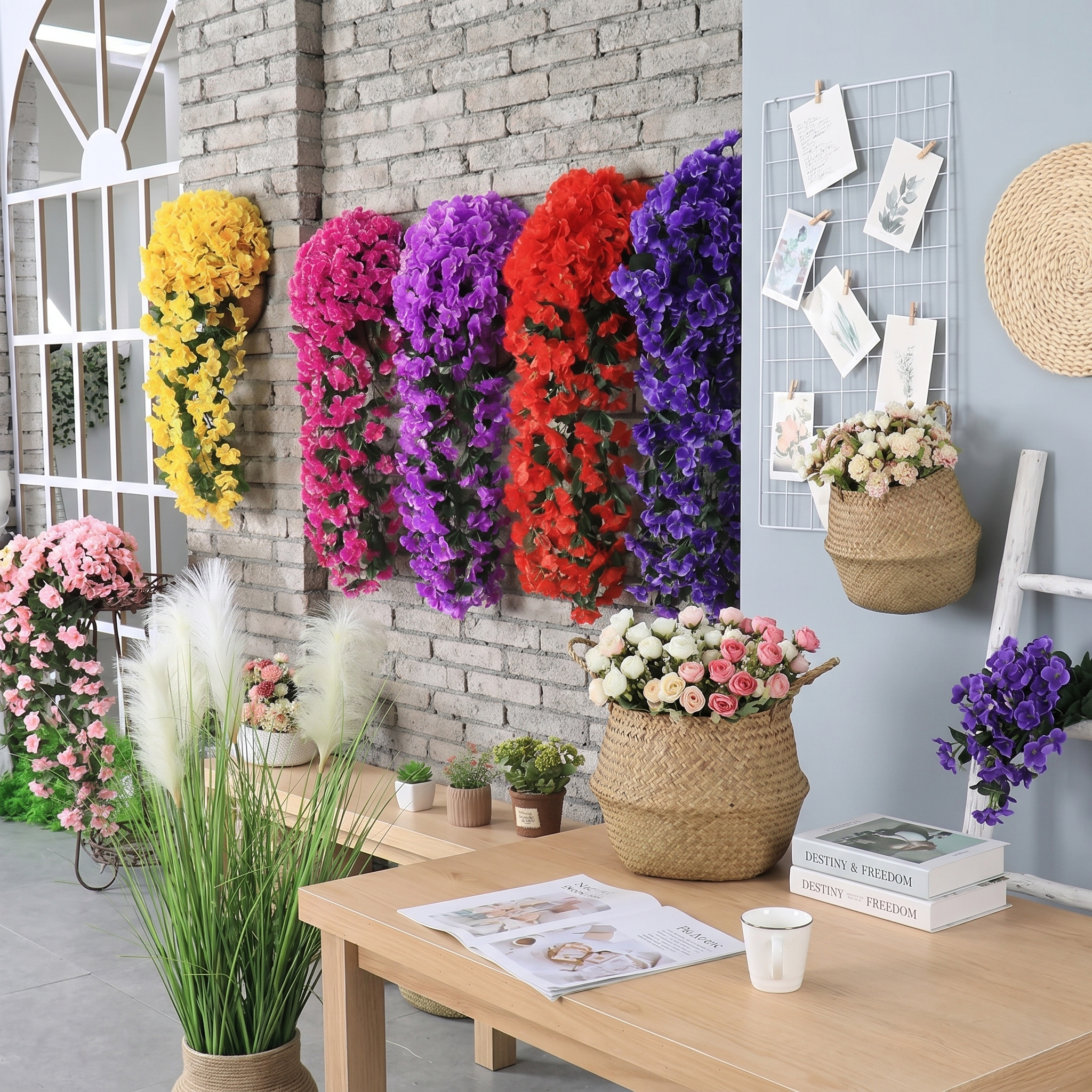Orchidee Cascade Kunstbloemen | Voor tuin en evenementen