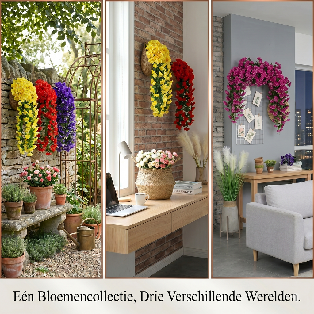 Orchidee Cascade Kunstbloemen | Voor tuin en evenementen