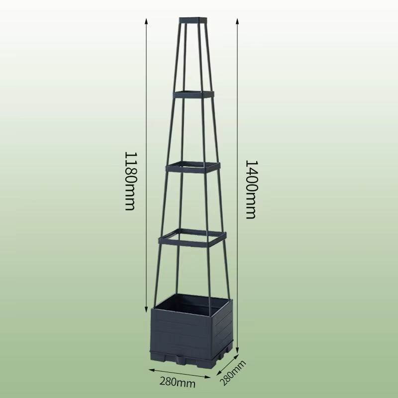 Verdanta™ Self-Watering Plantenbak met Klimrek