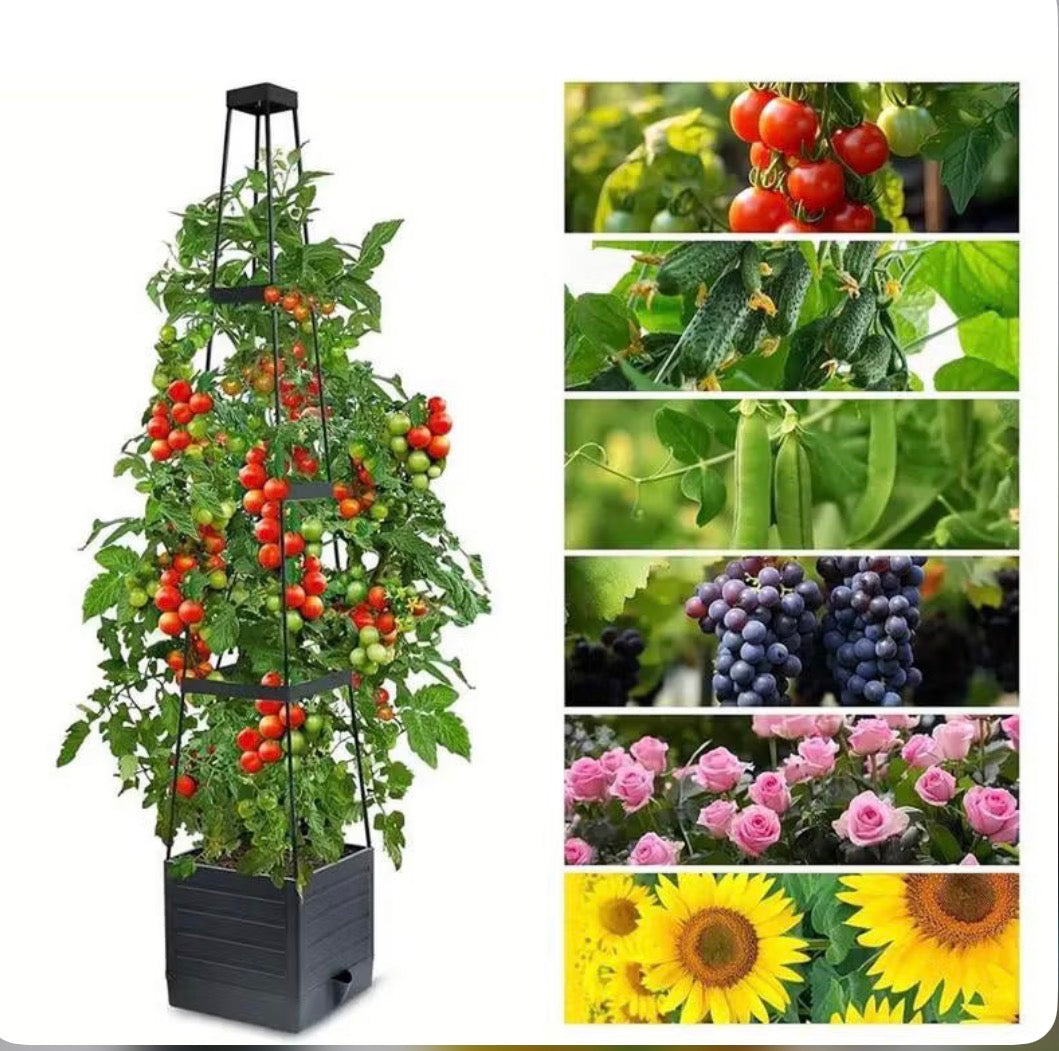 Verdanta™ Self-Watering Plantenbak met Klimrek