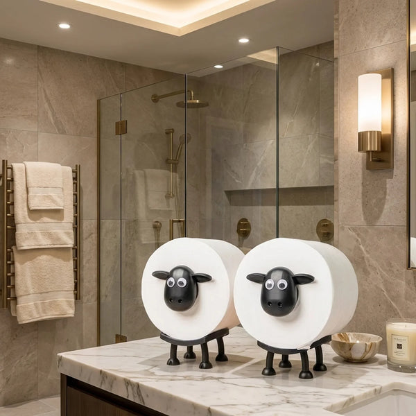 Schattige Schaap Toiletrolhouder